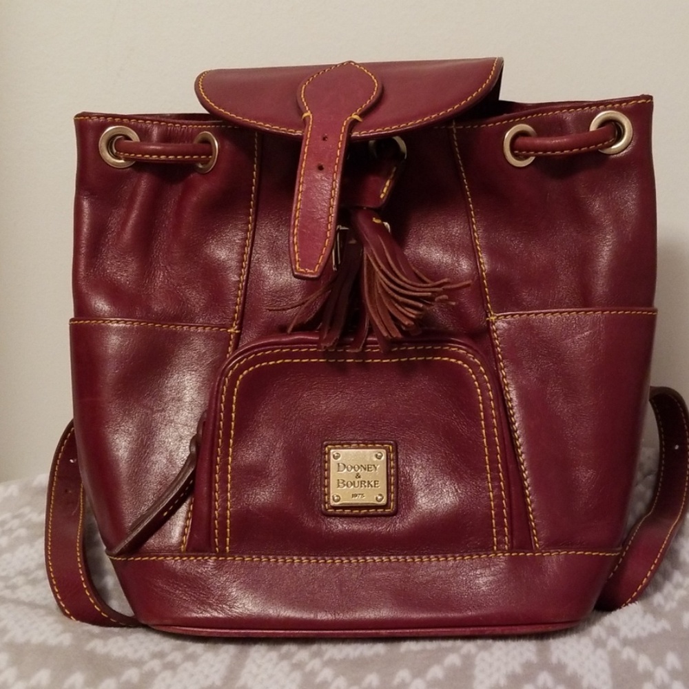 Dooney and Bourke small leather backback